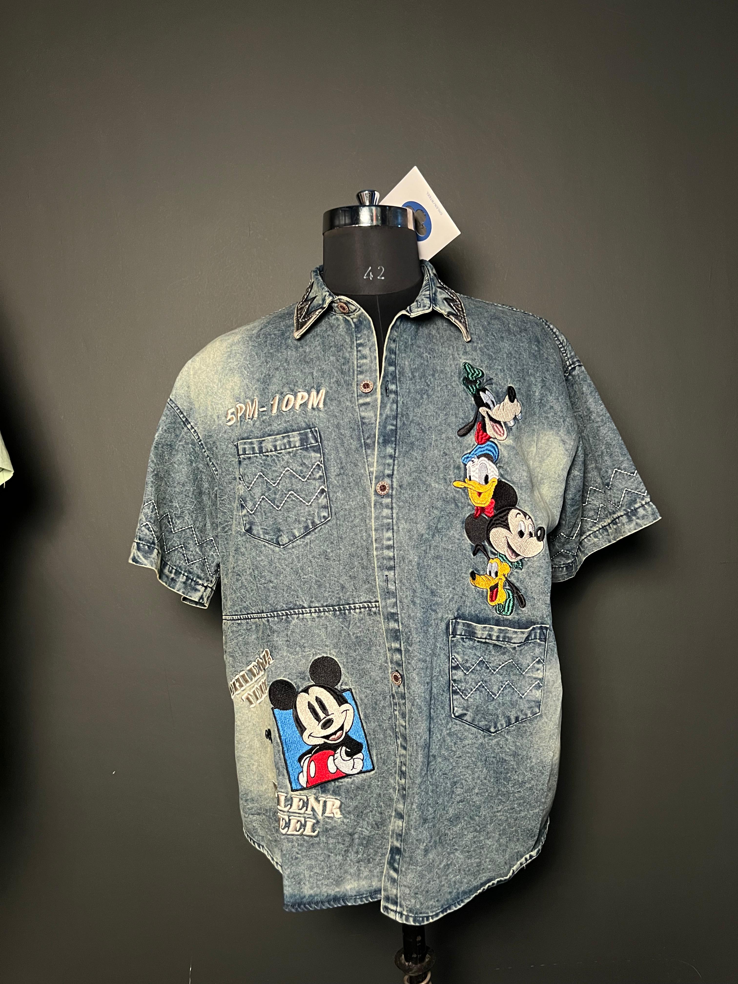 "Let’s Party!" Cartoon Graphic Shirt