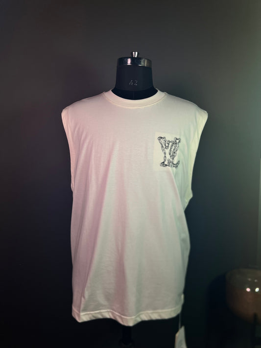 Embroidered Tank Top – Effortless Style with Artful Detail
