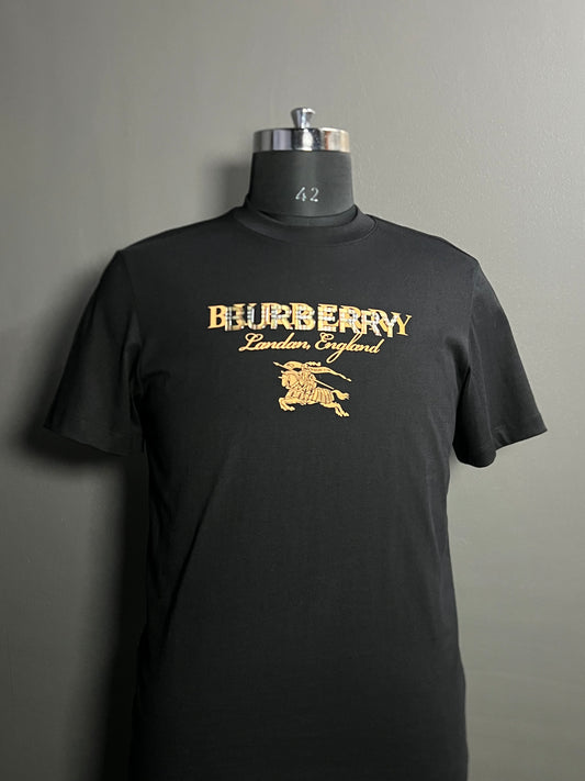London-Inspired Equestrian Crest Tee (Premium Replica Edition)
