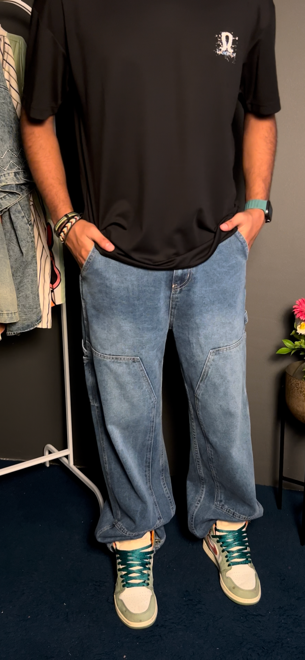Baggy fit denim that defines effortless cool