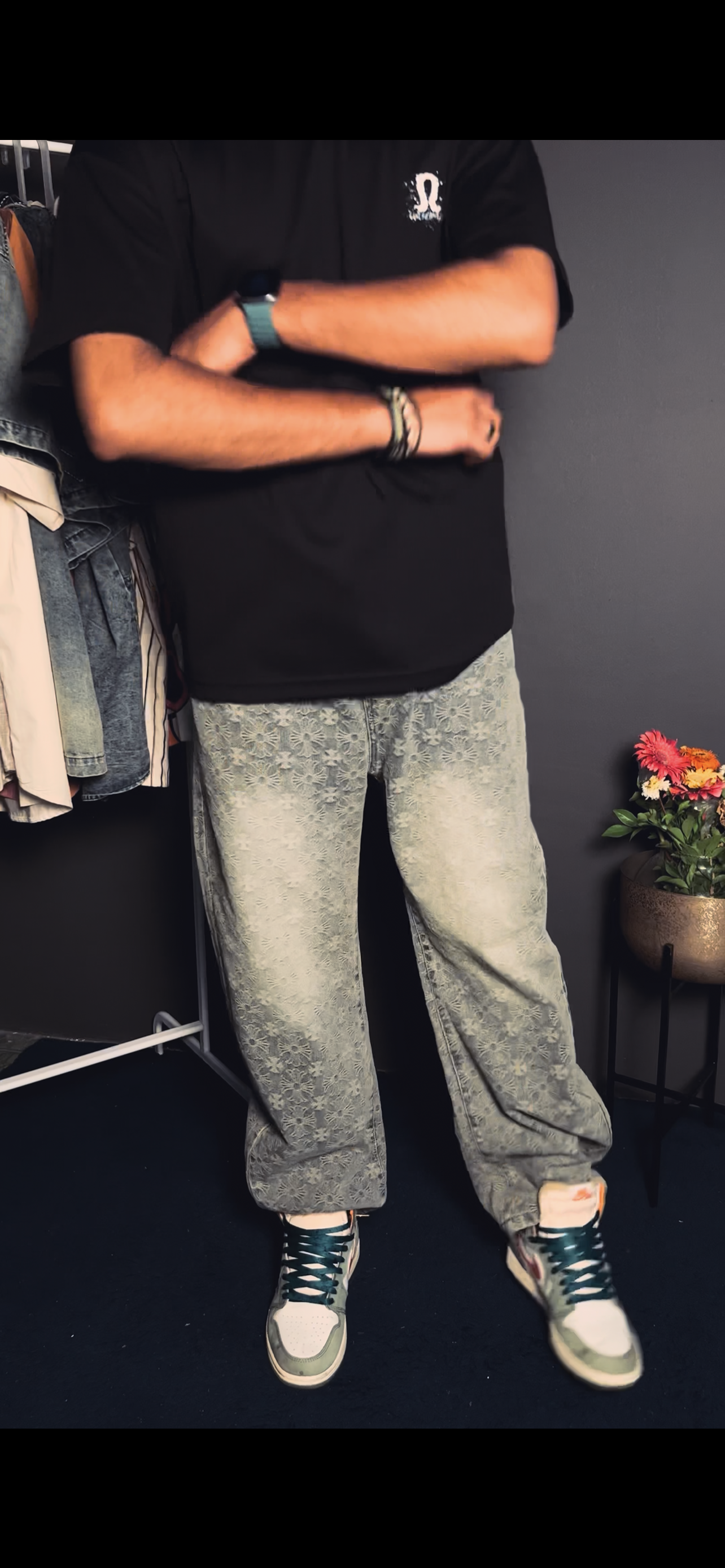 Baggy fit denim that defines effortless cool.