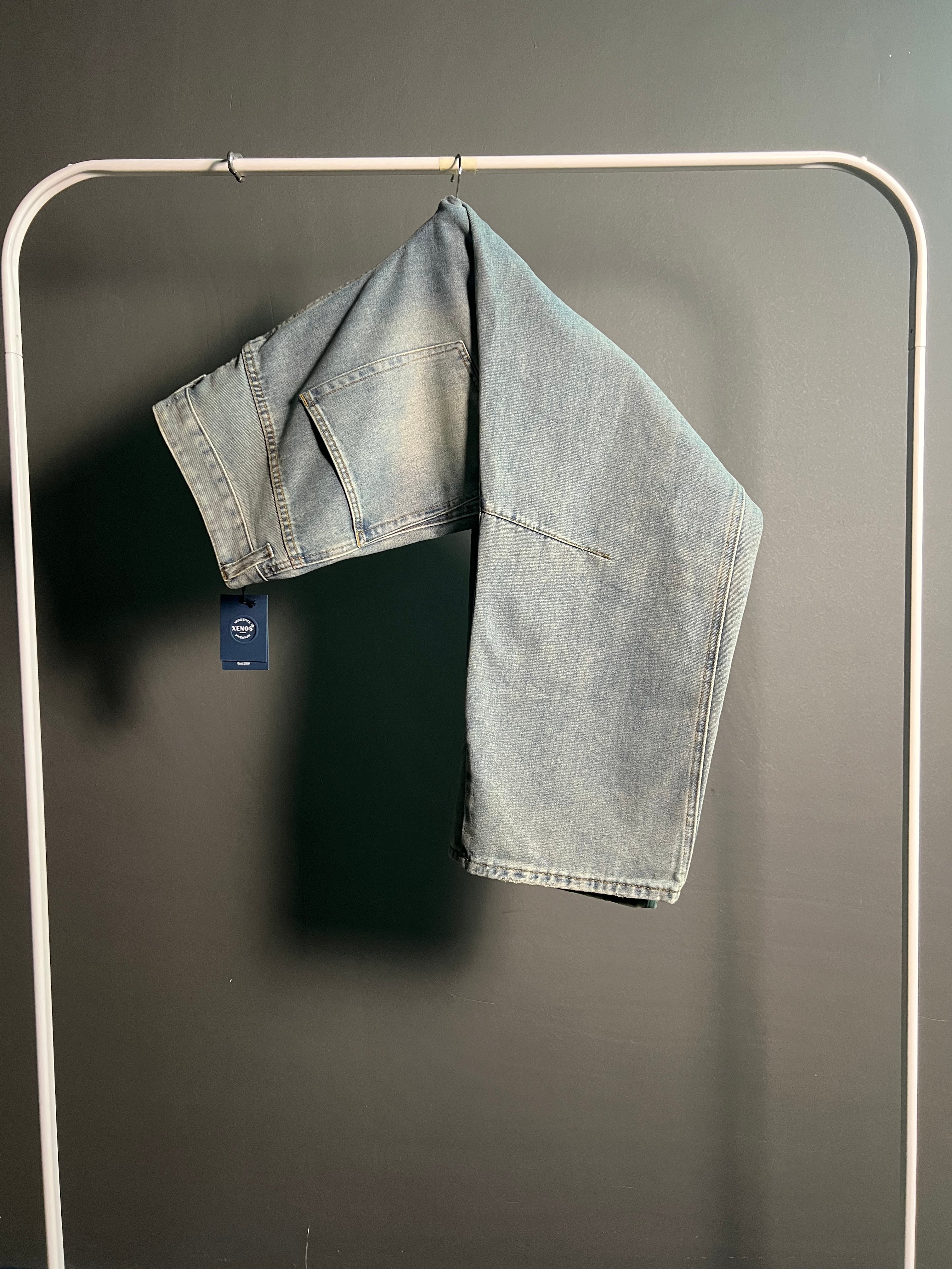 “Baggy fit denim that defines effortless cool.”