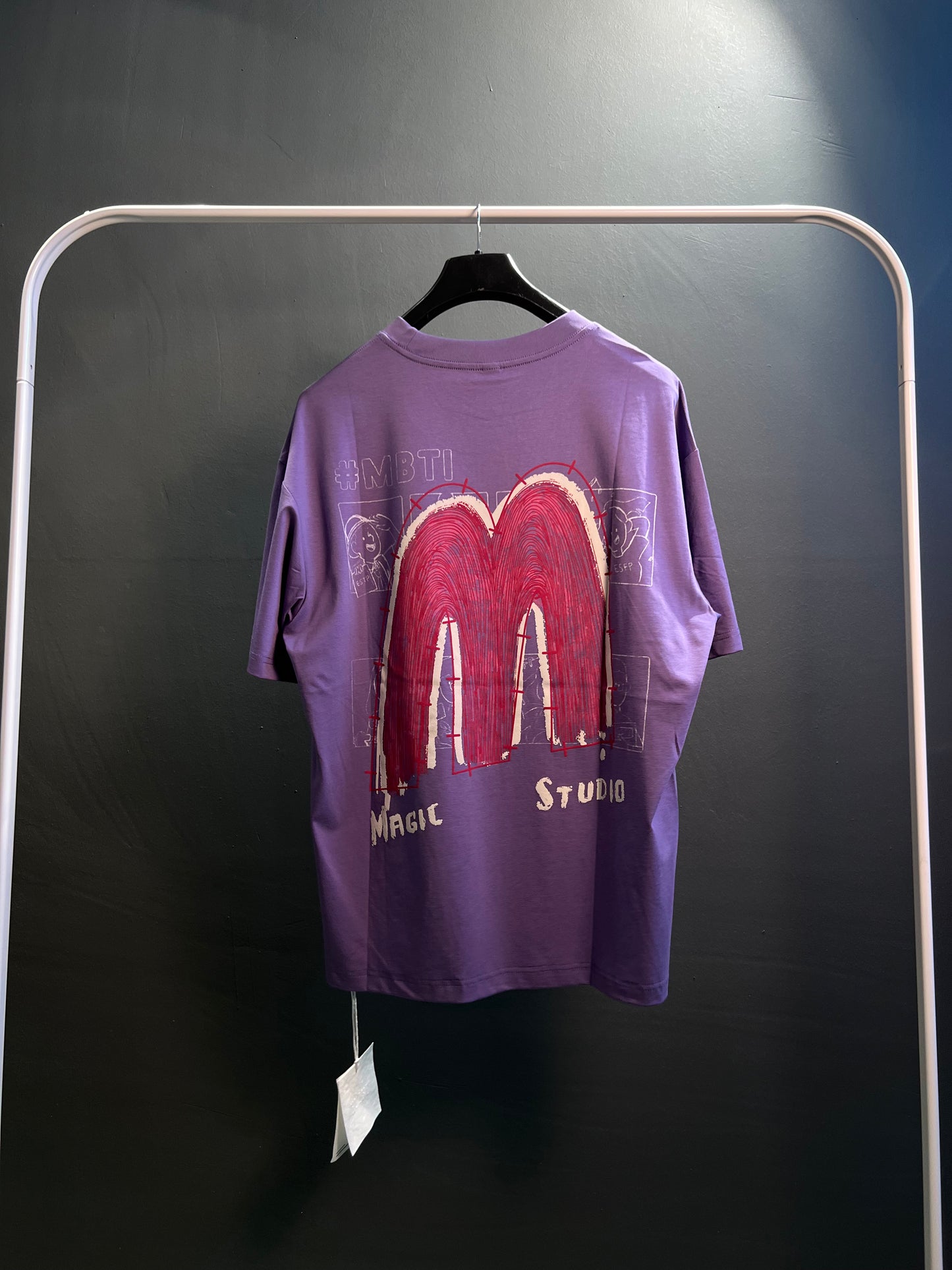 GraphiKulture™ Streetwear Tee (purple)