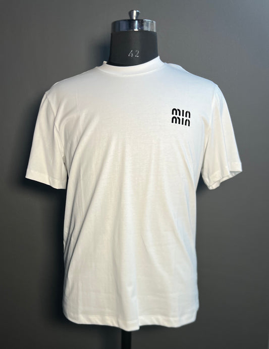Minimalist Designer-Inspired White Tee
