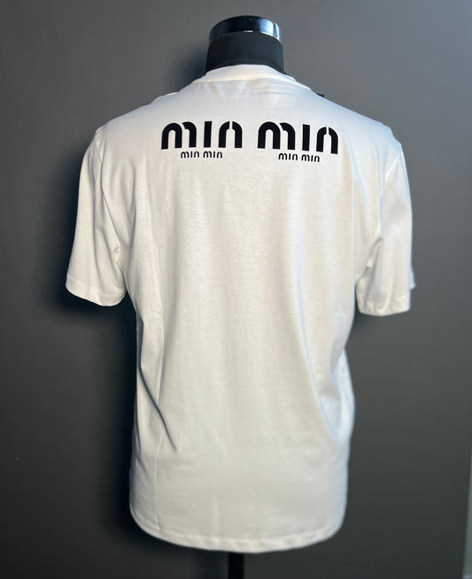 Minimalist Designer-Inspired White Tee