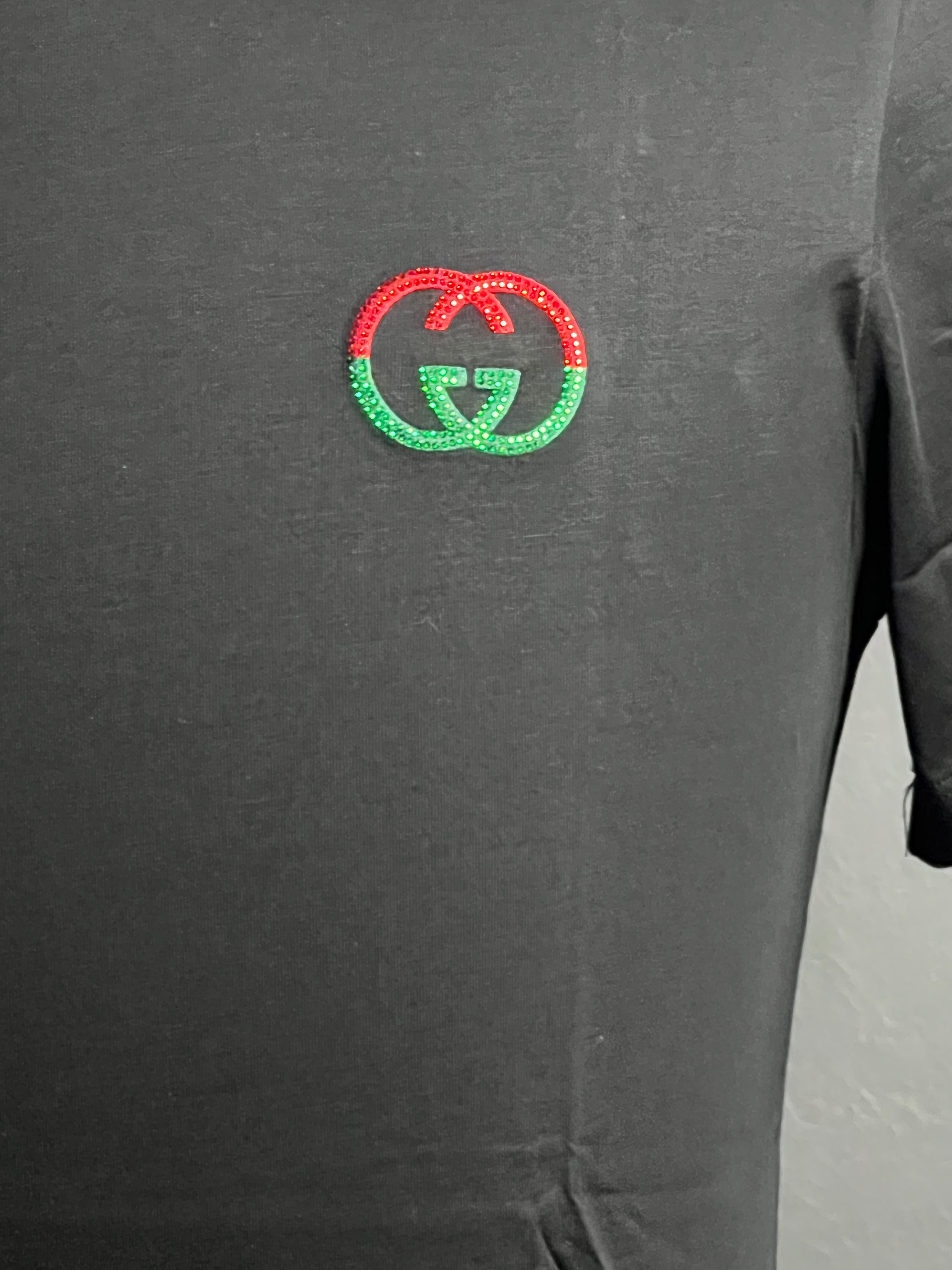 White Minimal Logo Embroidered T-Shirt