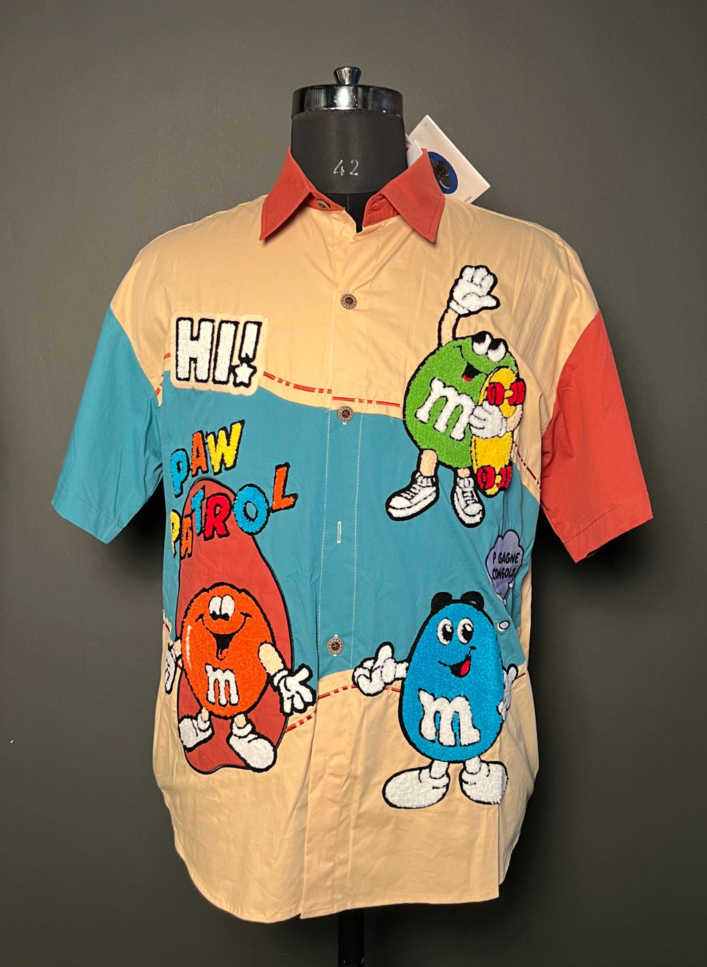 "Let’s Party!" Cartoon Graphic Shirt