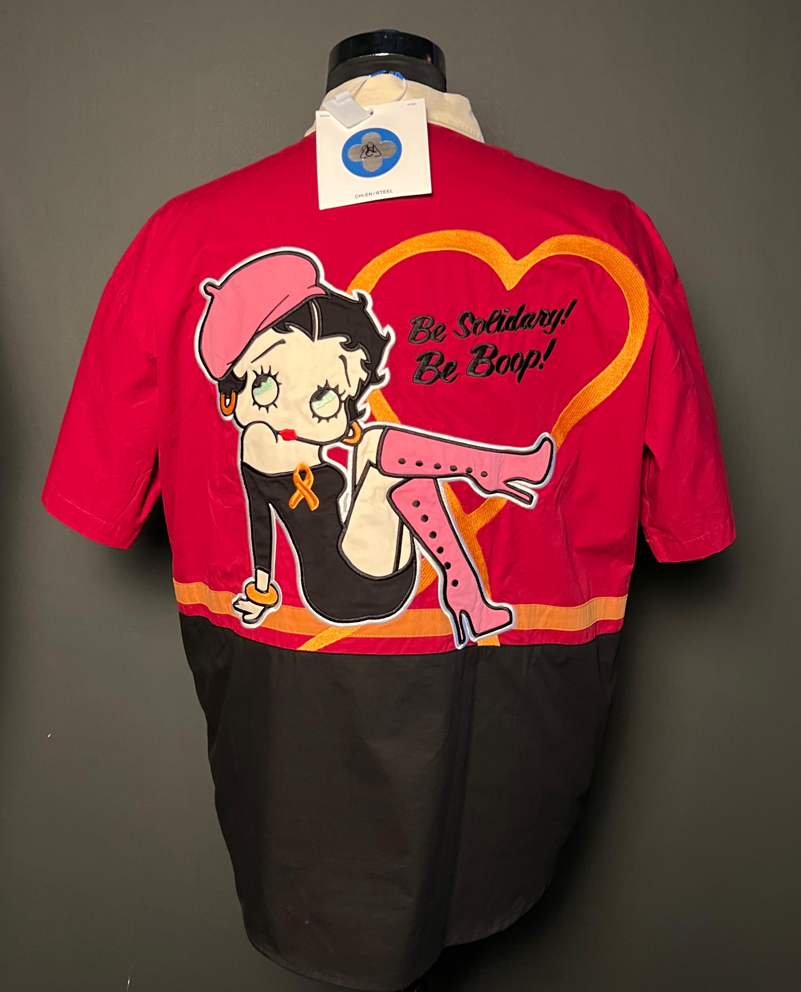 "Let’s Party!" Cartoon Graphic Shirt